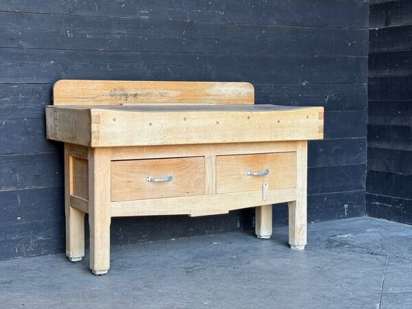 Ancien bloc de boucher