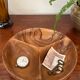 Vintage olive wood dish