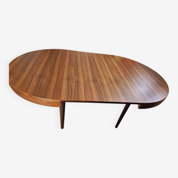 Scandinavian teak table with double butterfly extension 2 m by 1 m 20