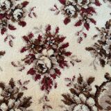 Aubusson-style mechanical carpet in 67x135 cm wool