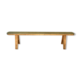 Wooden bench
