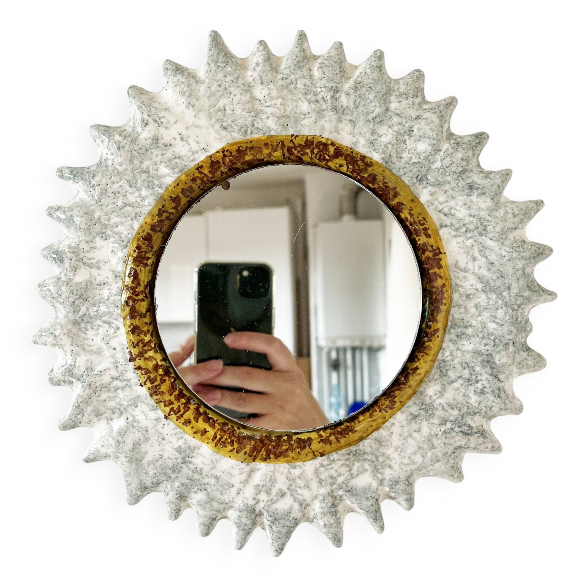 Ceramic sun mirror 1960