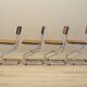 Set of four chairs, Bauhaus design, 1960s, production: Italy