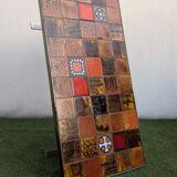 Vintage ceramic coffee table by Jean Gregorieff for Roche Bobois.