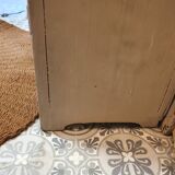 Old wooden cloakroom