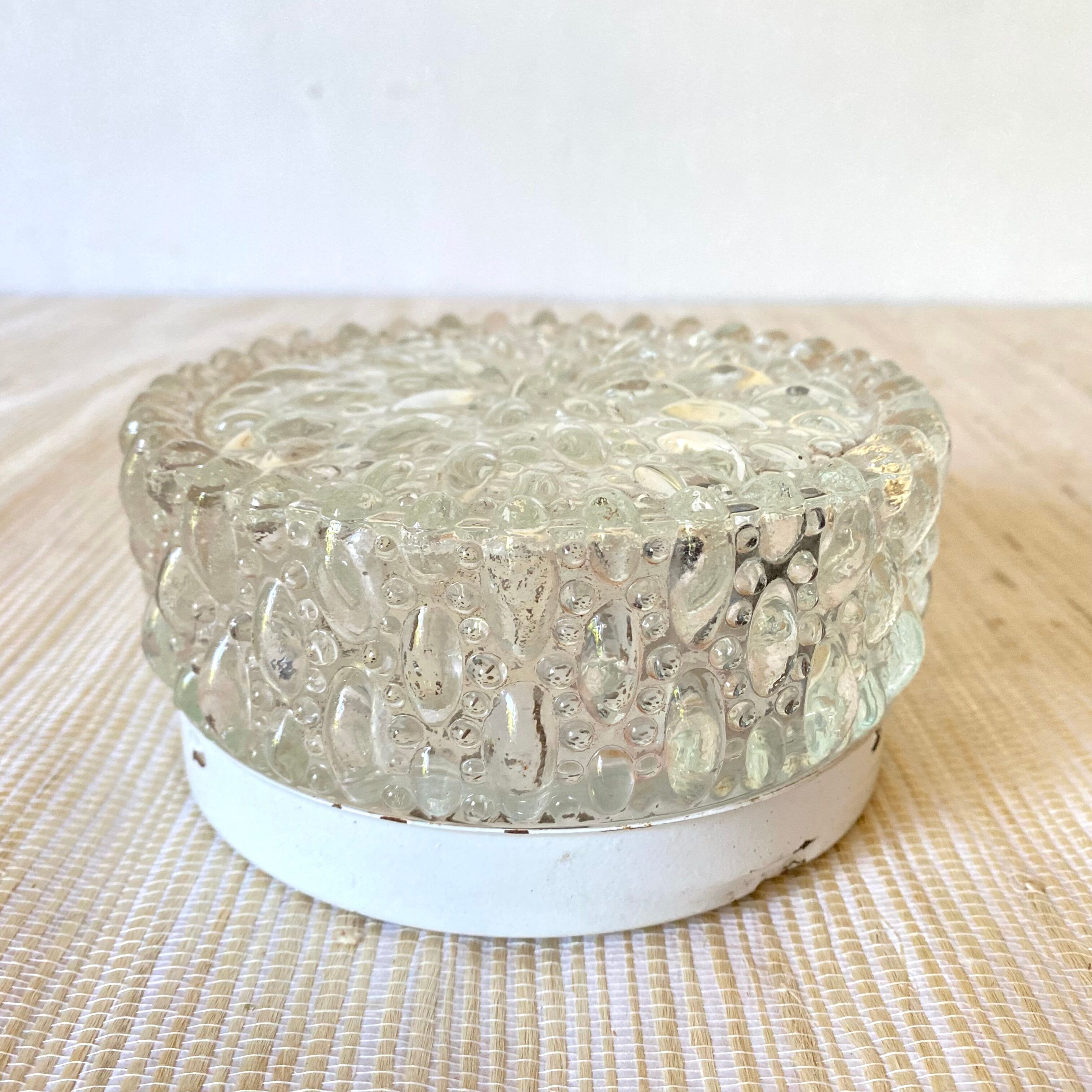 Small vintage round ceiling lamp