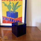 Space age blue plastic Ice Bucket, Studio Opi, Cini & Nils Italy, ca. 1970s