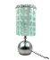 Molded glass table lamp,  Italy circa 1970