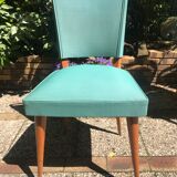 Series of six vintage chairs
