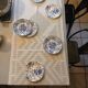 Handmade crochet table runner