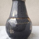 Black ceramic vase Forah