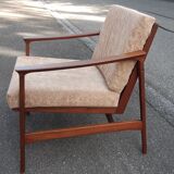 Scandinavian teak armchair 1960