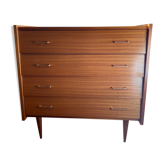 Commode pieds fuseaux année 60 vintage