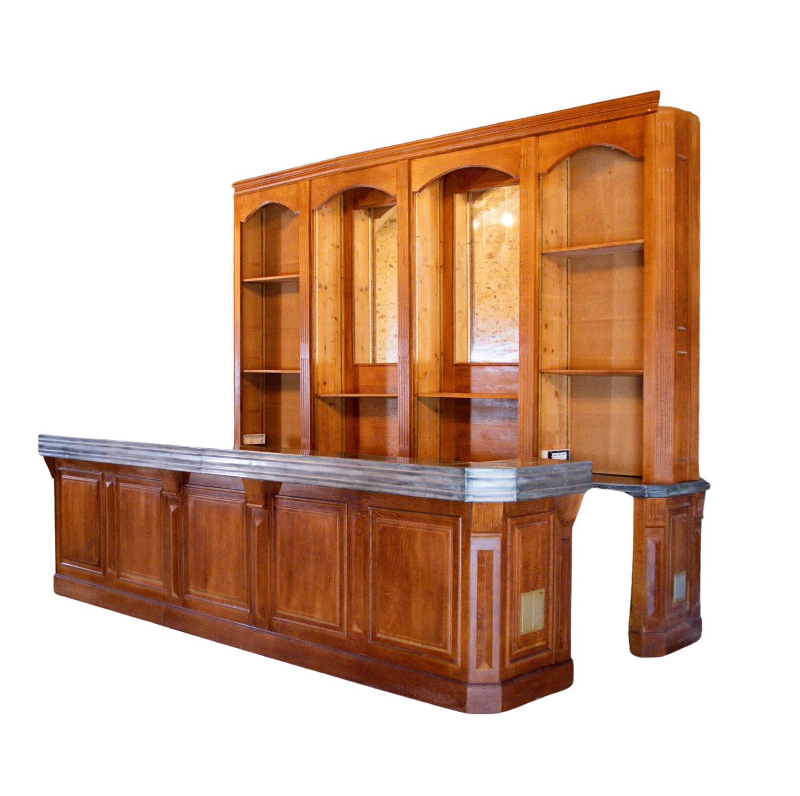 5m solid oak bar