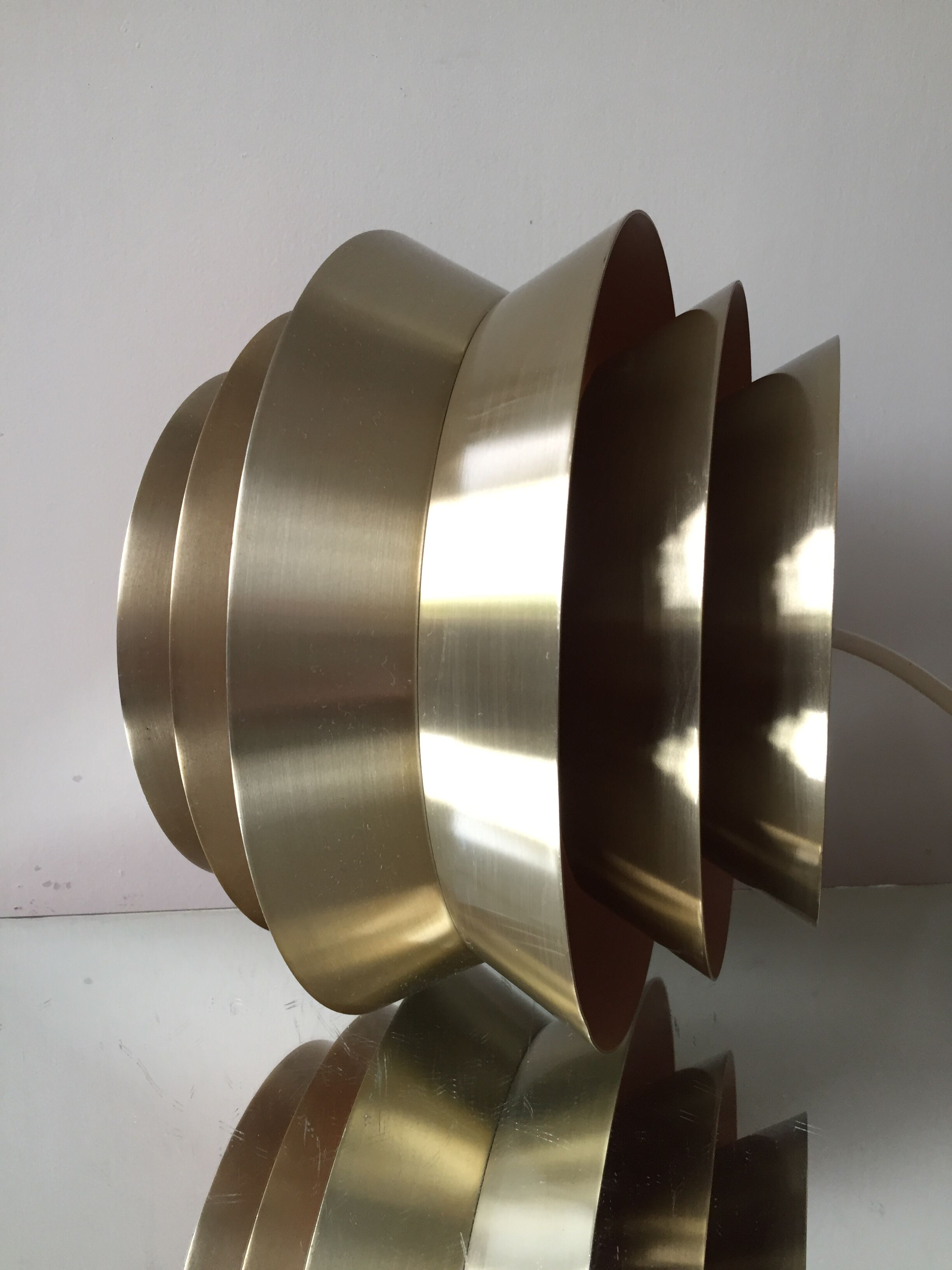 Brass hanging lamp by Carl Thore for Granhaga