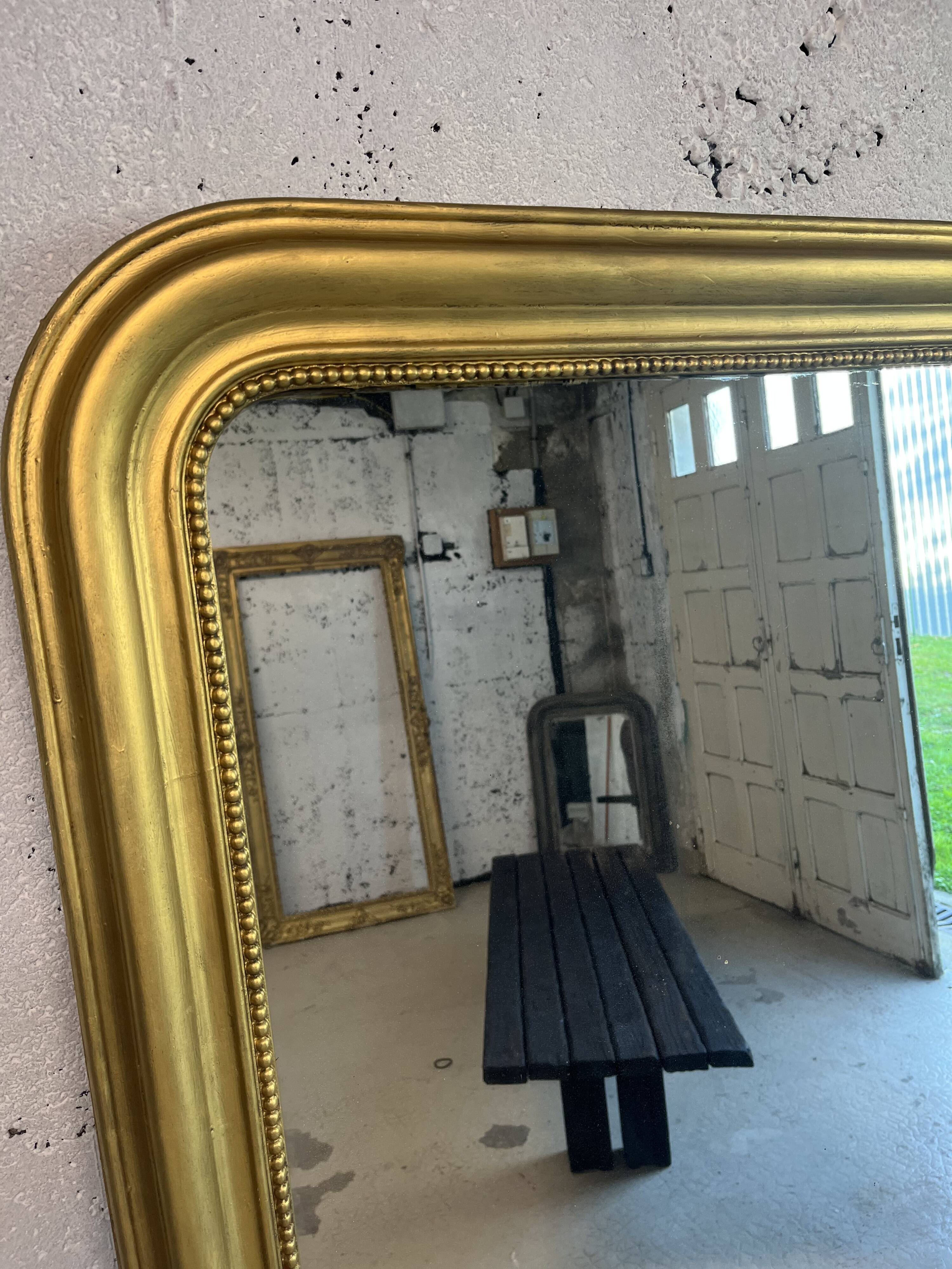 Large old mirror louis Philippe 148x98