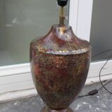 Earthenware lamp foot