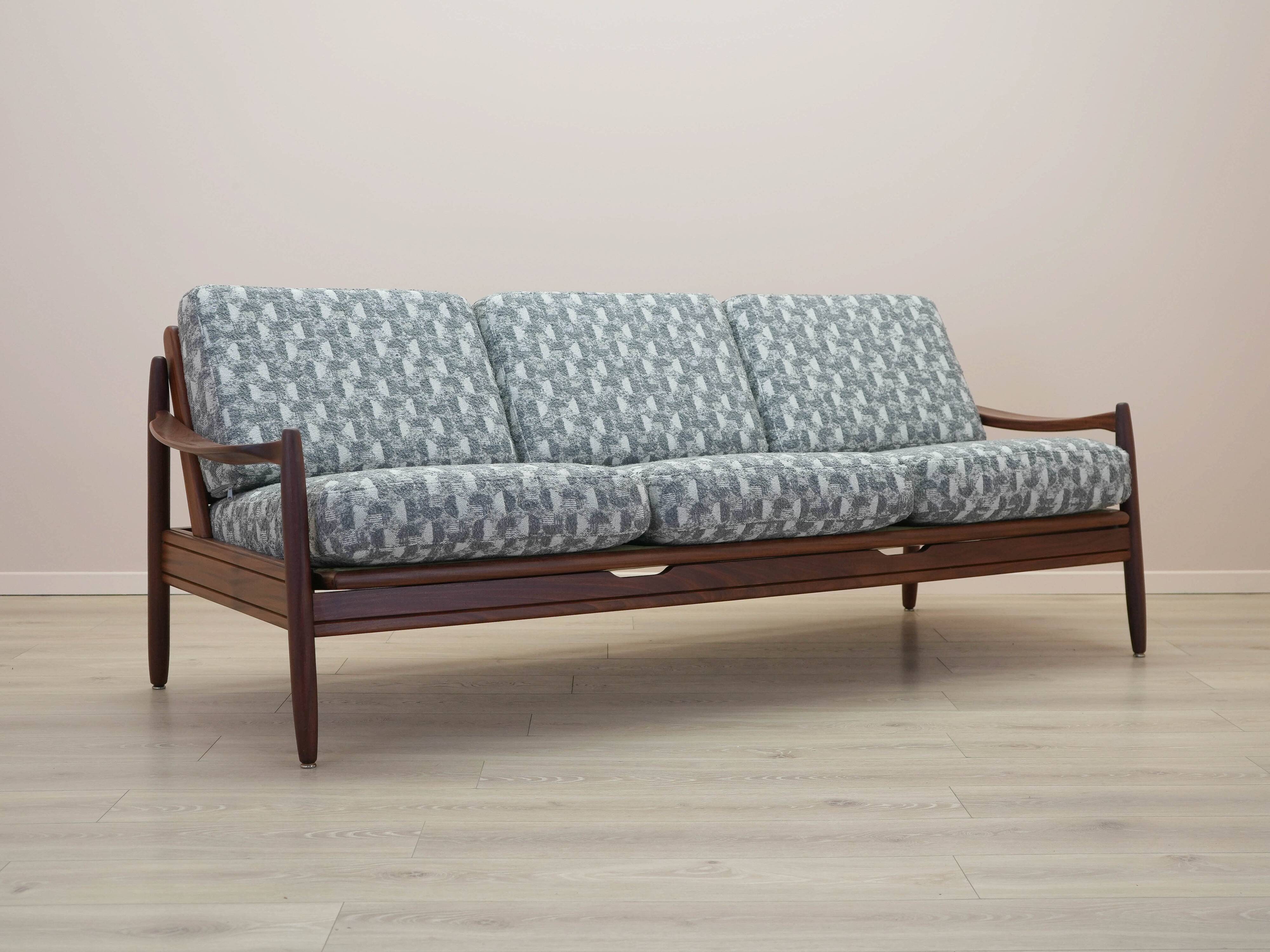 Teak sofa, Danish design, 1970s, made in Denmark