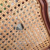 Louis XV style canned chair