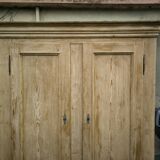 Armoire Alsacienne en pin milieu du XIX siècle
