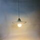 Vintage opaline hanging lamp