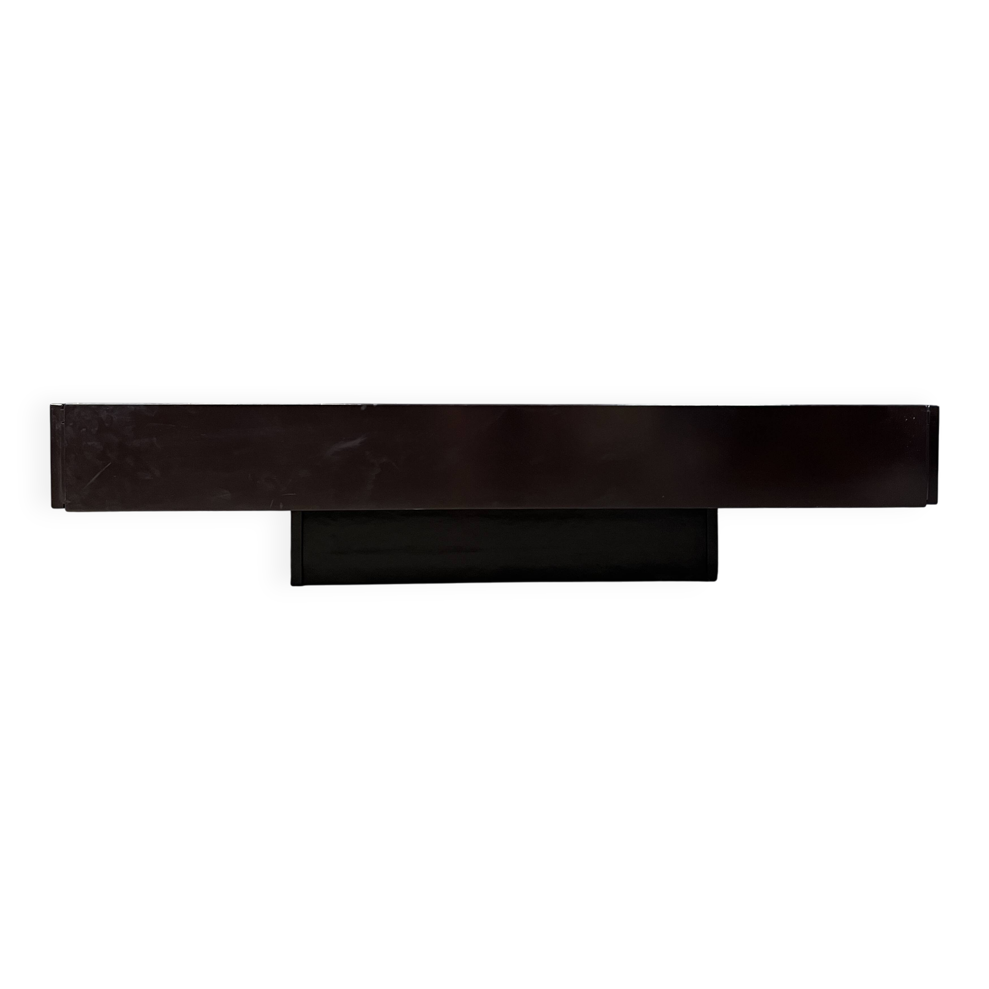 Vintage lacquer bar coffee table made in Italy attr to Mario sabot/Willy Ri