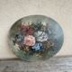 Tableau ovale Nature morte aux fleurs