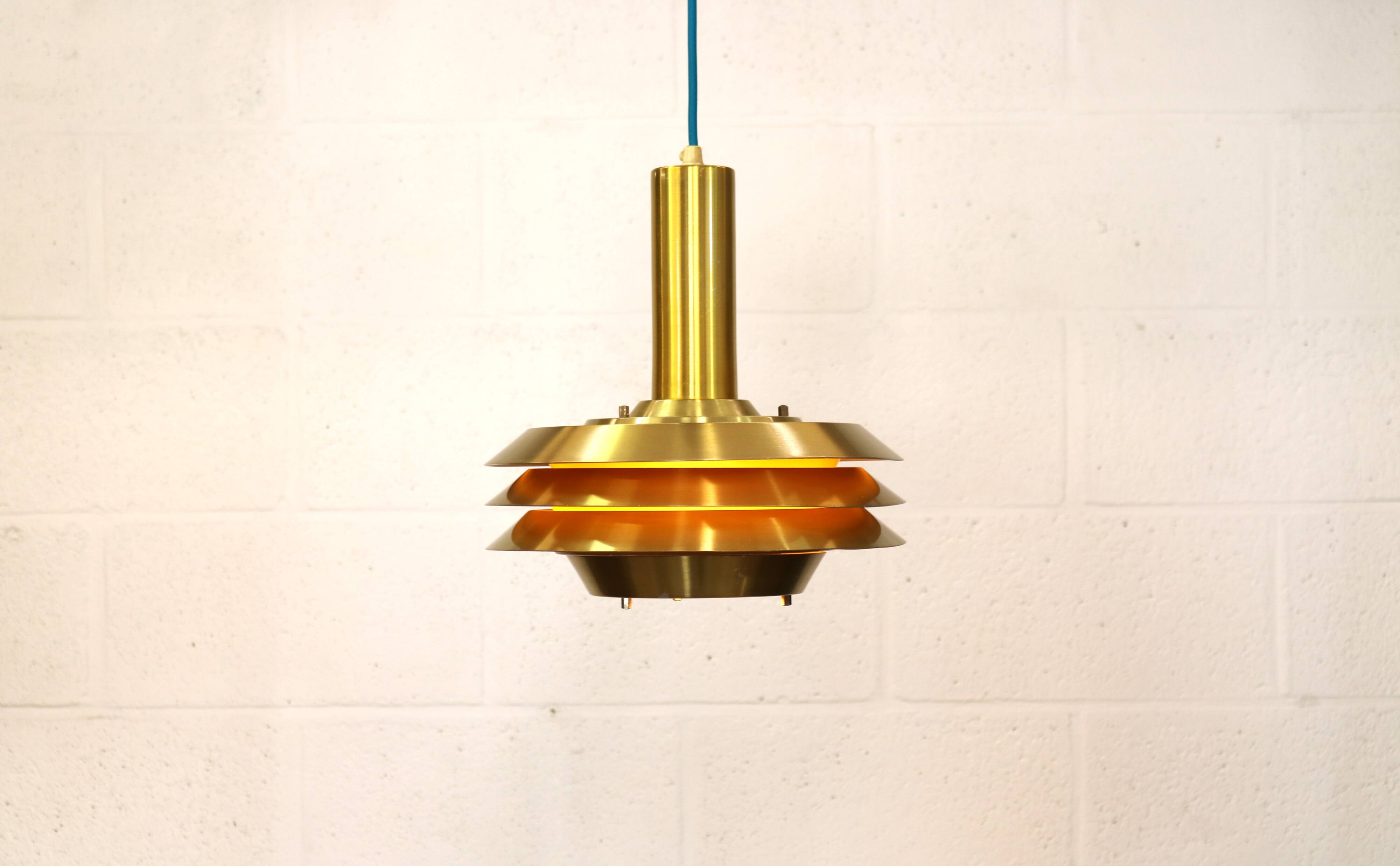 Vintage Lyskaer Belysning Lamp: Danish Space Age Design, Model 705
