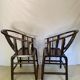 Pair of Chinese armchairs