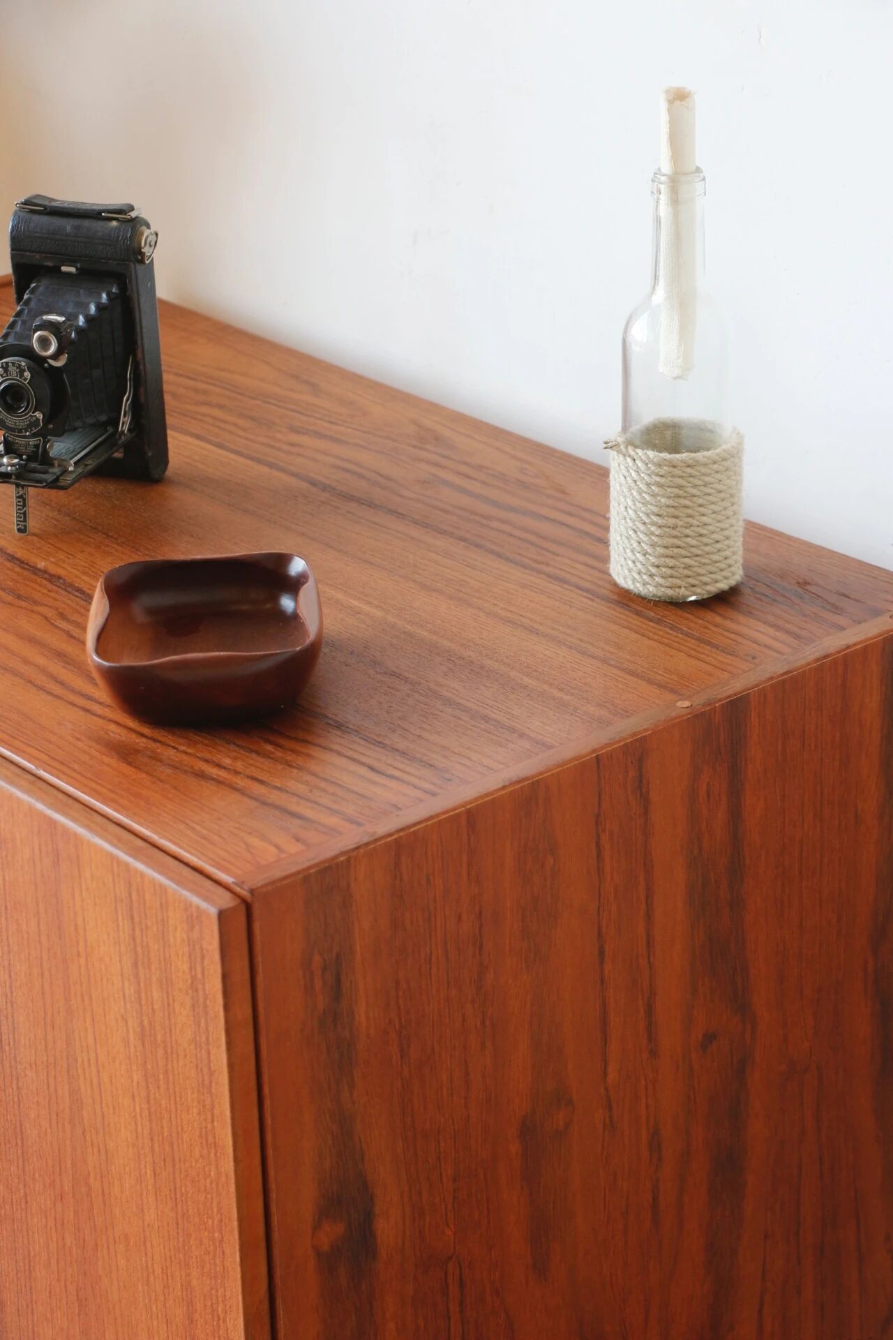 Restored vintage teak Scandinavian furniture