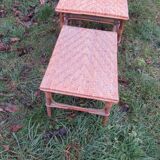 Rattan lounger