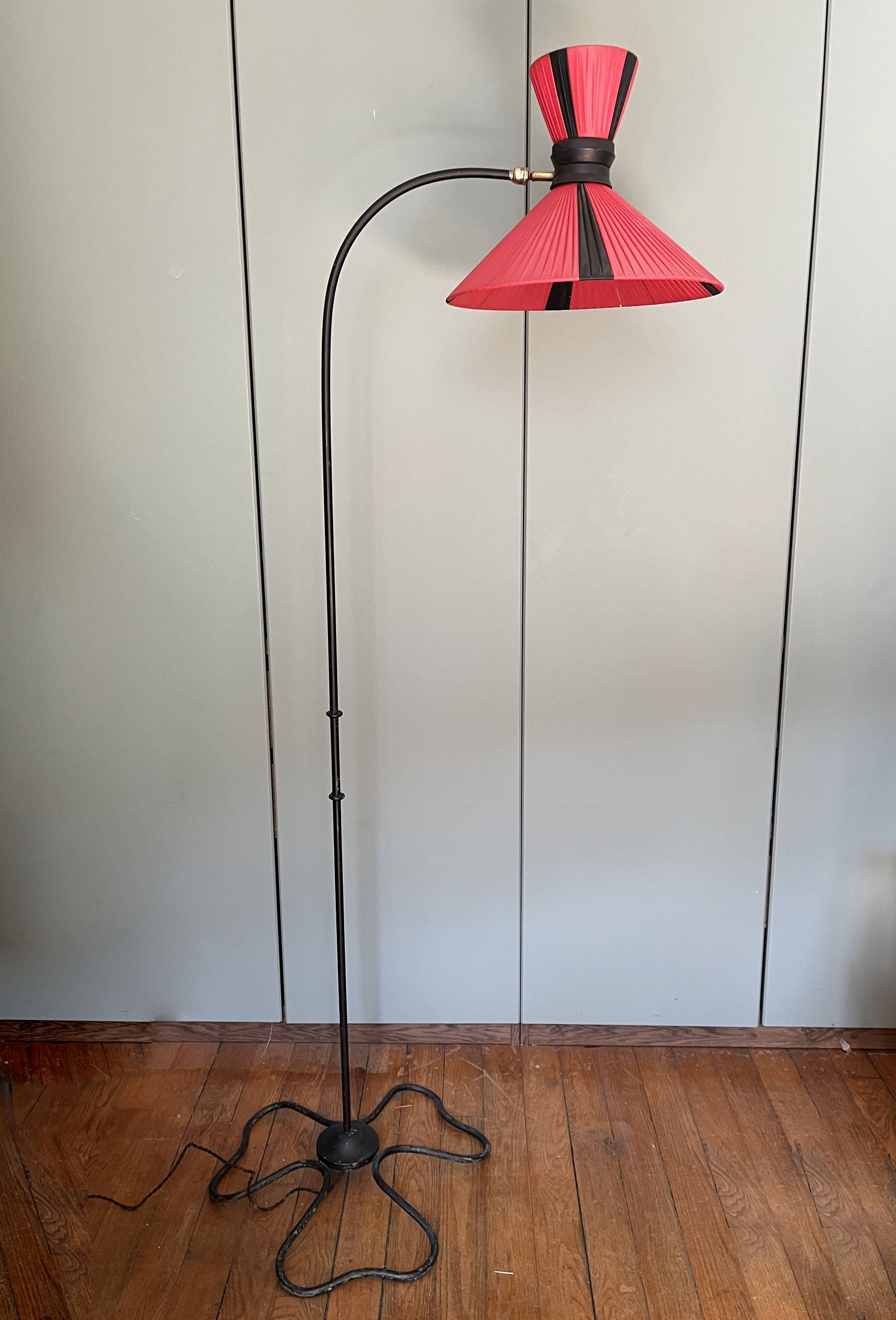 Lampadaire diabolo Année 50