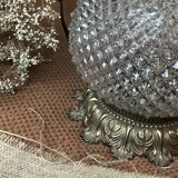 Lamp with moulded glass