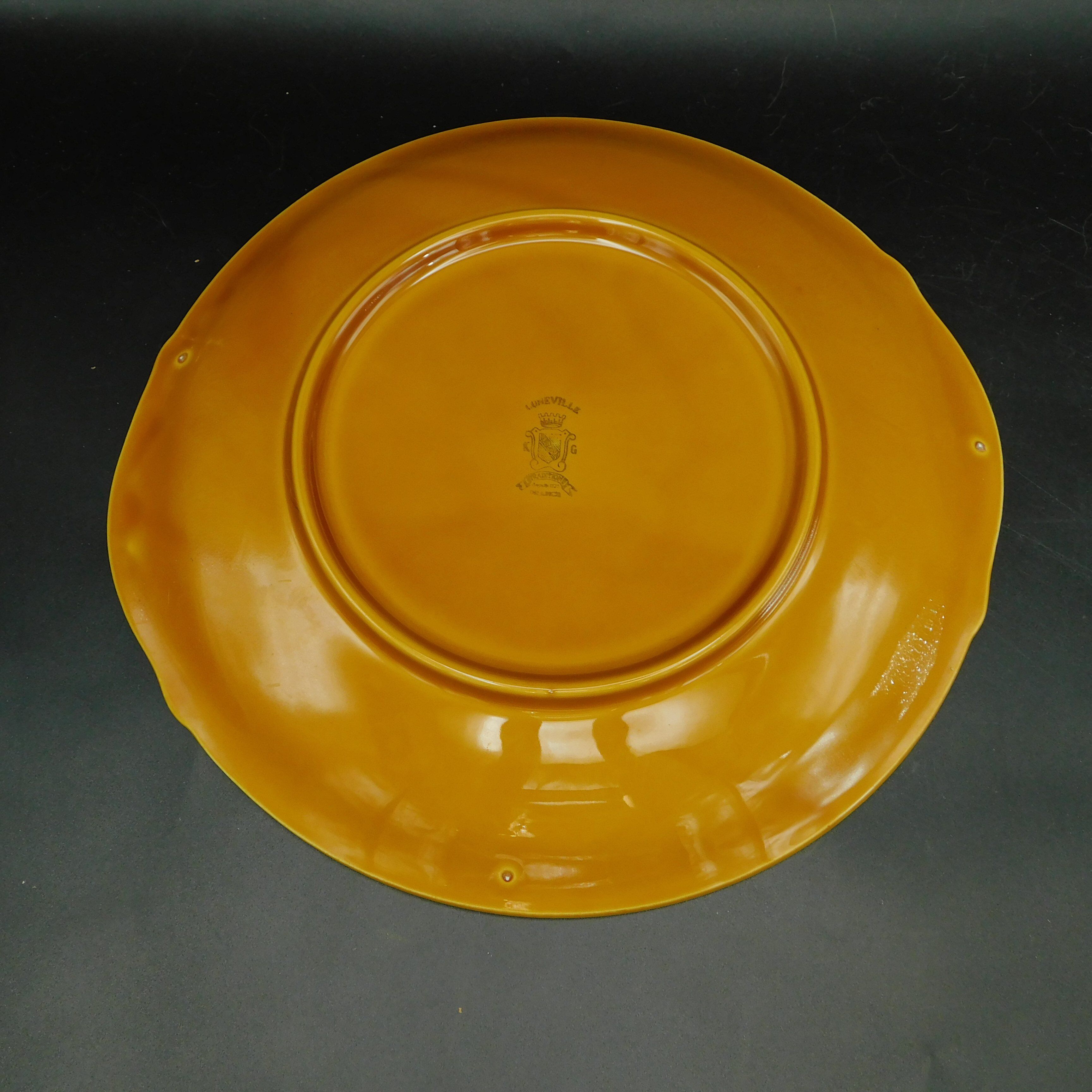 2 cake dishes K - G Lunéville - Tradition