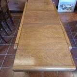 Extendable table in elm from the Regain house of the 1970s.