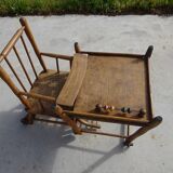Ancienne chaise haute Baumann