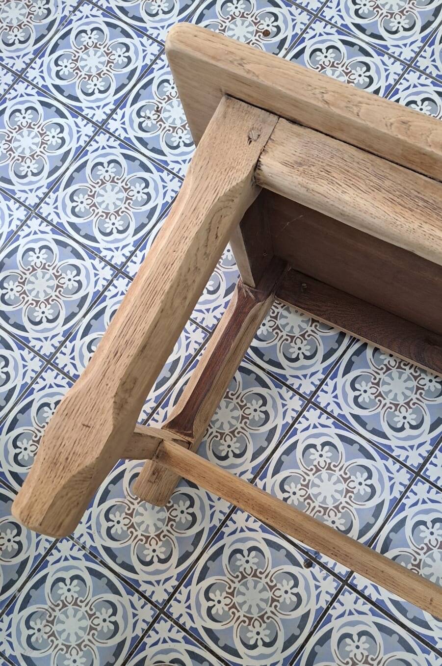 Table basse bois massif de ferme