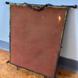 Vintage barber's triptych mirror