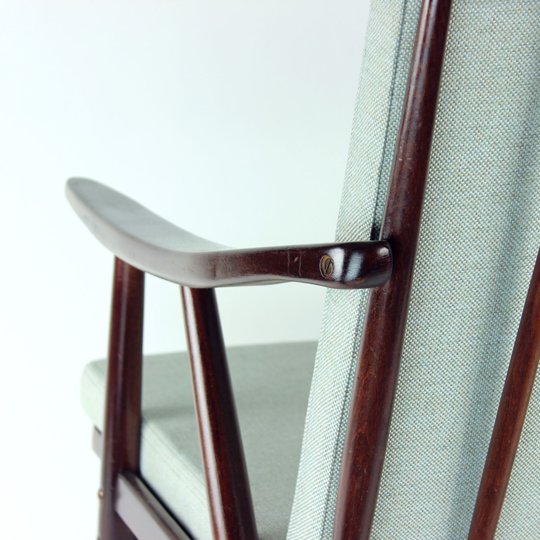 Iconic Boomerang Armchair From Ton, Czechoslovakia, 1960s