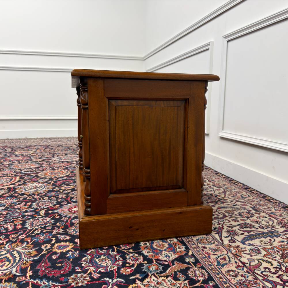 Classic English Office Cabinet Printer Table