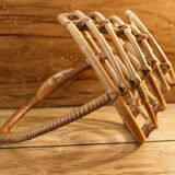 Rattan egg basket