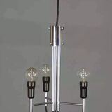 Chrome pendant light, Italian design, 1960s