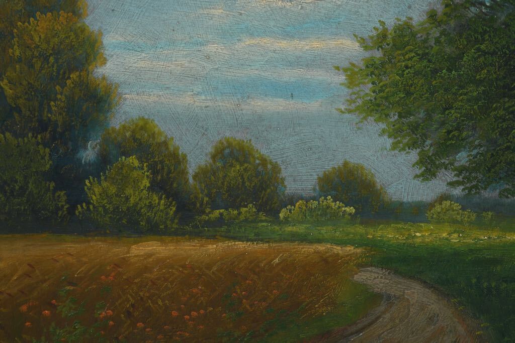 Painting of the nineteenth "summer landscape"