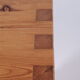 Vintage pine wood sidetable and or bench by Aksel Kjersgaard Odder Denmark