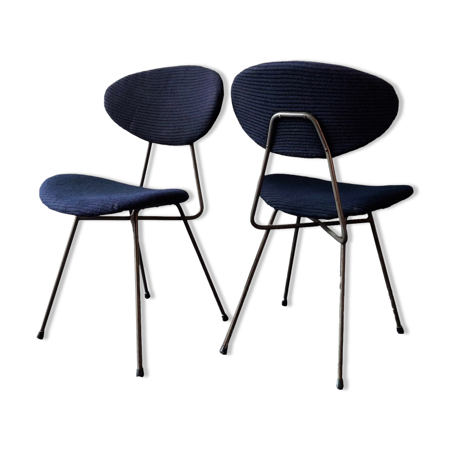 Set of 2 'Staatsmijnen' chairs by Rob Parry & Emile Truijen, The Netherlands 1955