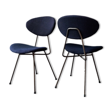 Set of 2 'Staatsmijnen' chairs by Rob Parry & Emile Truijen, The Netherlands 1955