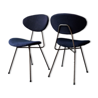 Set of 2 'Staatsmijnen' chairs by Rob Parry & Emile Truijen, The Netherlands 1955