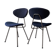 Set of 2 'Staatsmijnen' chairs by Rob Parry & Emile Truijen, The Netherlands 1955