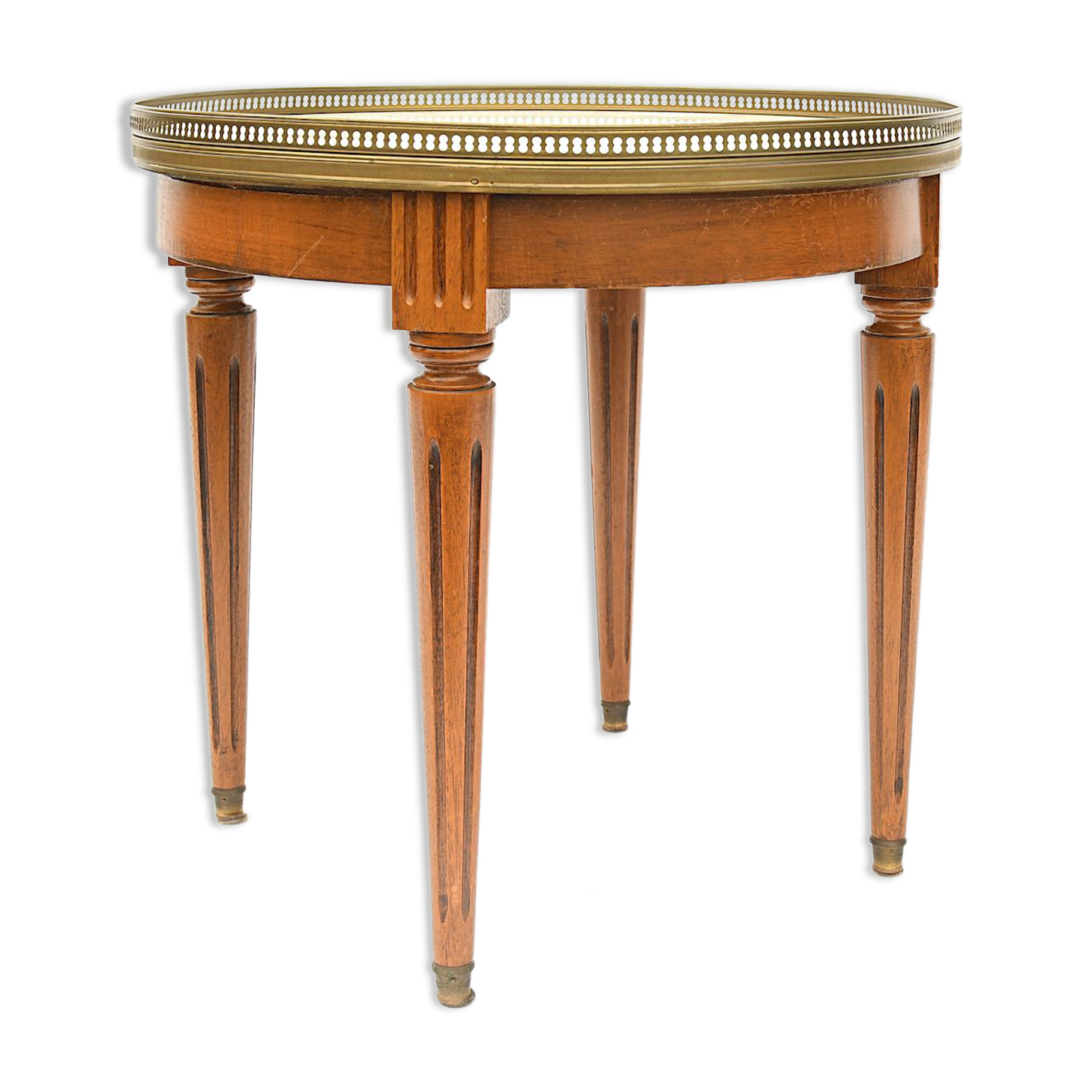 Guéridon rond de style Louis XVI