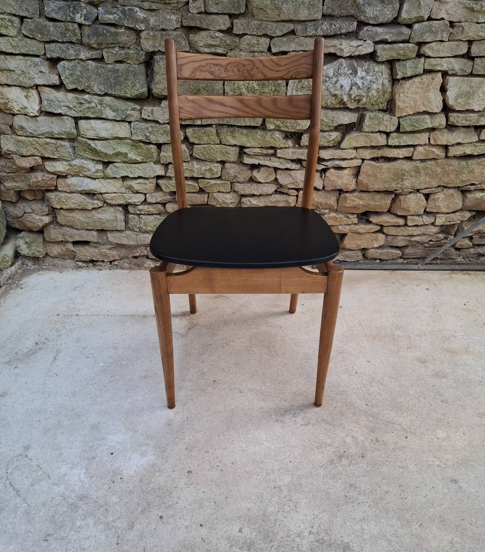 Scandinavian chair in elm